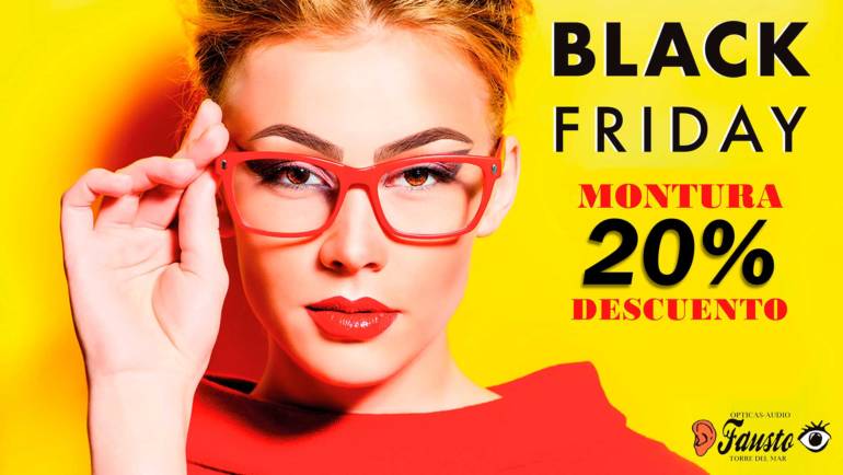 Black Friday en Ópticas Fausto